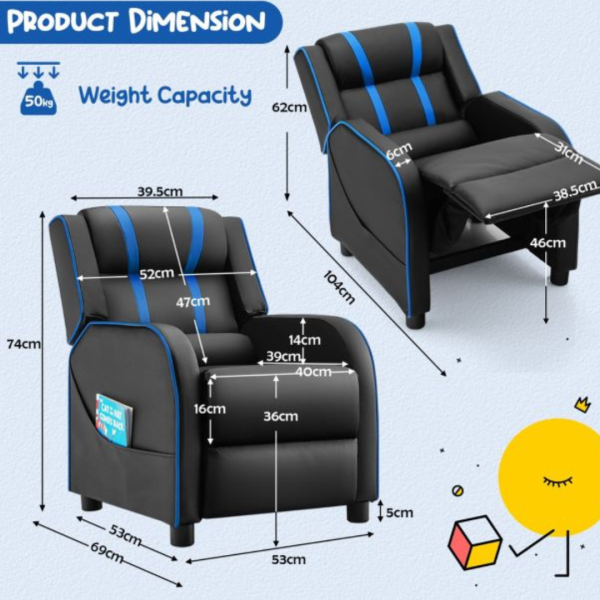 Kids Recliner Sofa Chair